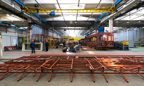 Mandot Steel 85000 sqft industrial facility Mantankurchi Village Bengaluru by Neelachandra