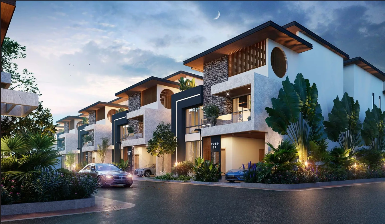Ellegenza luxury villa project by Nambiar Builders between Hosur Road and Sarjapur Road Bengaluru